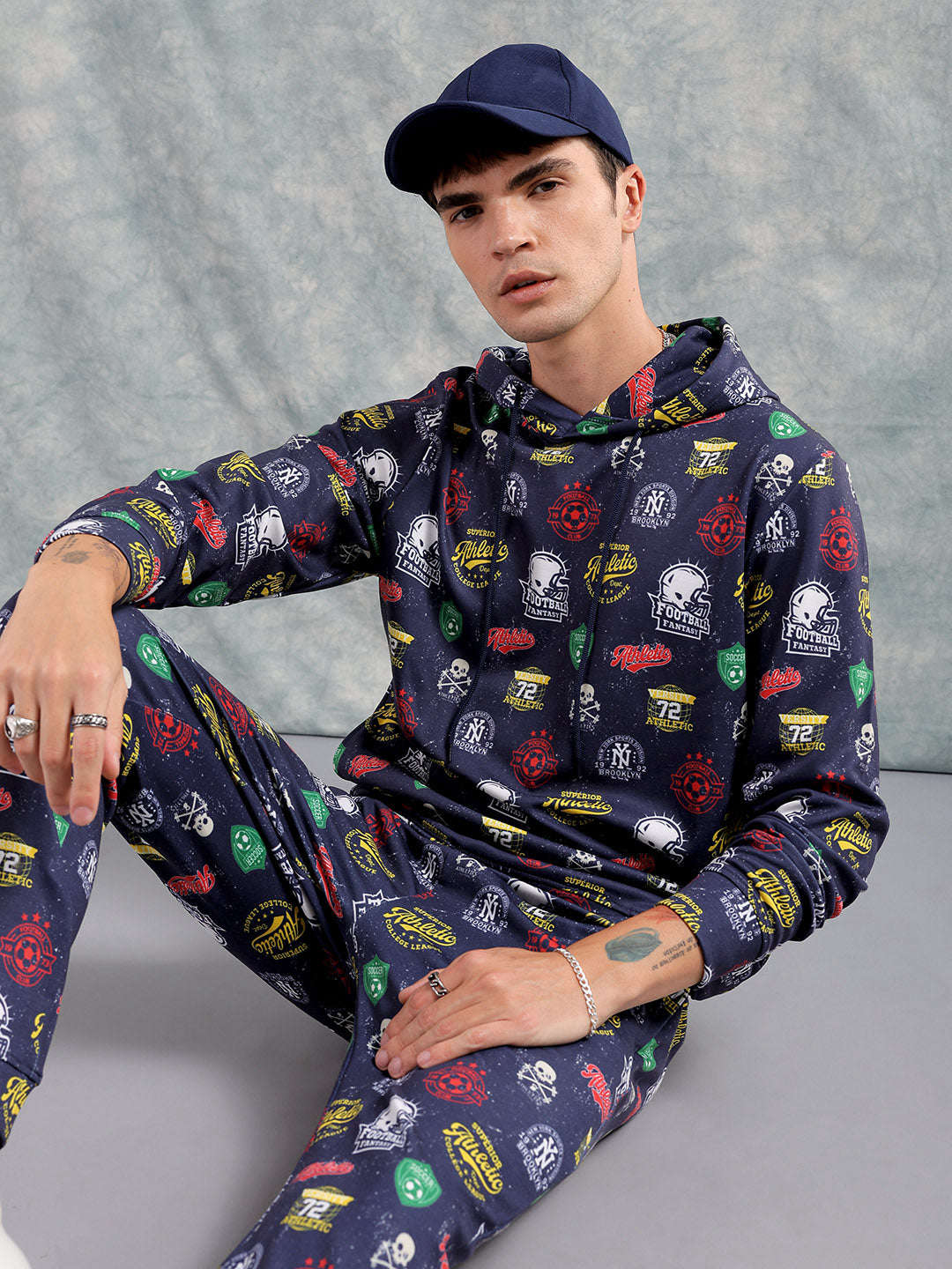 Shop Men Printed Co-Ords Online.