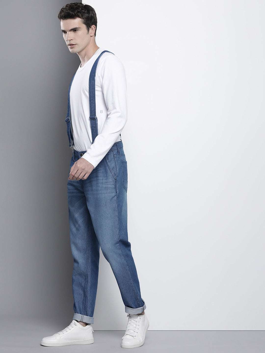 Shop Men Denim Dungaree Jeans Online.