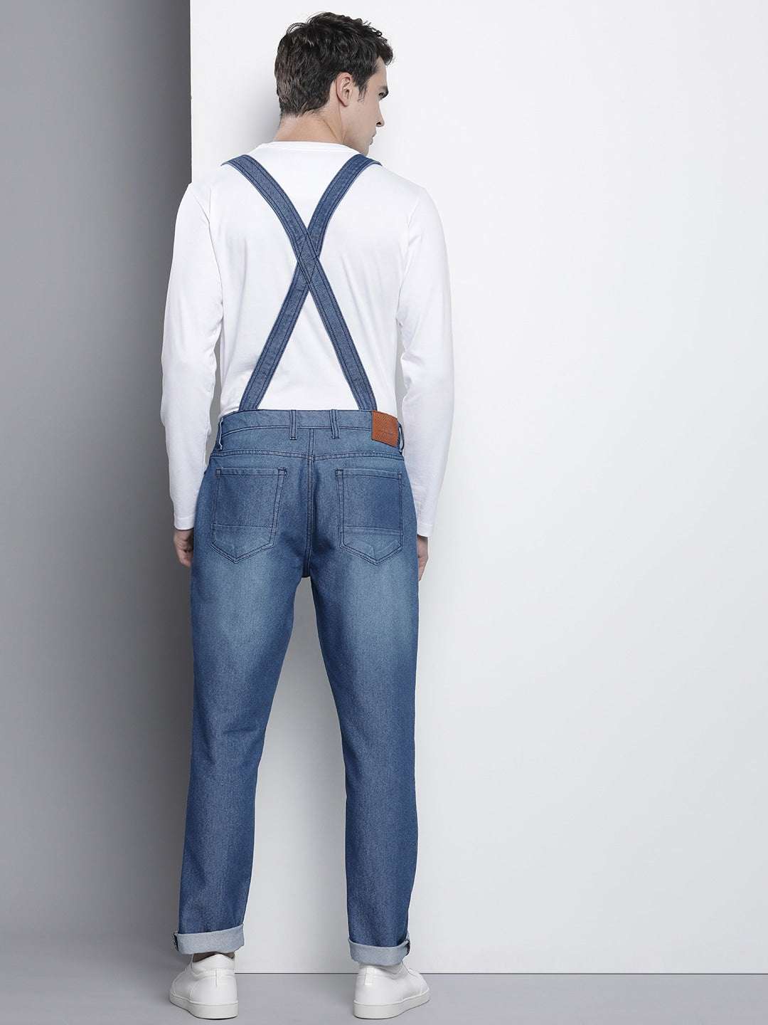 Shop Men Denim Dungaree Jeans Online.