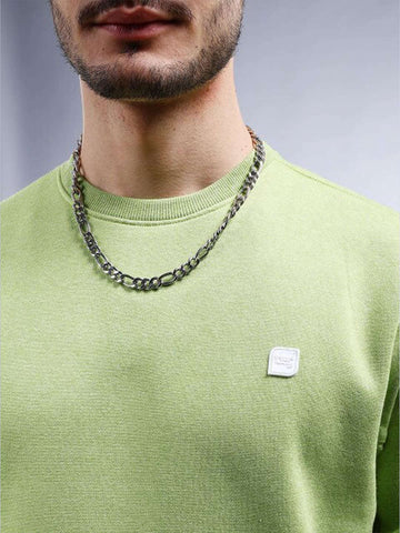 Shop Men's Solid Regular Fit Sweatshirt Online.