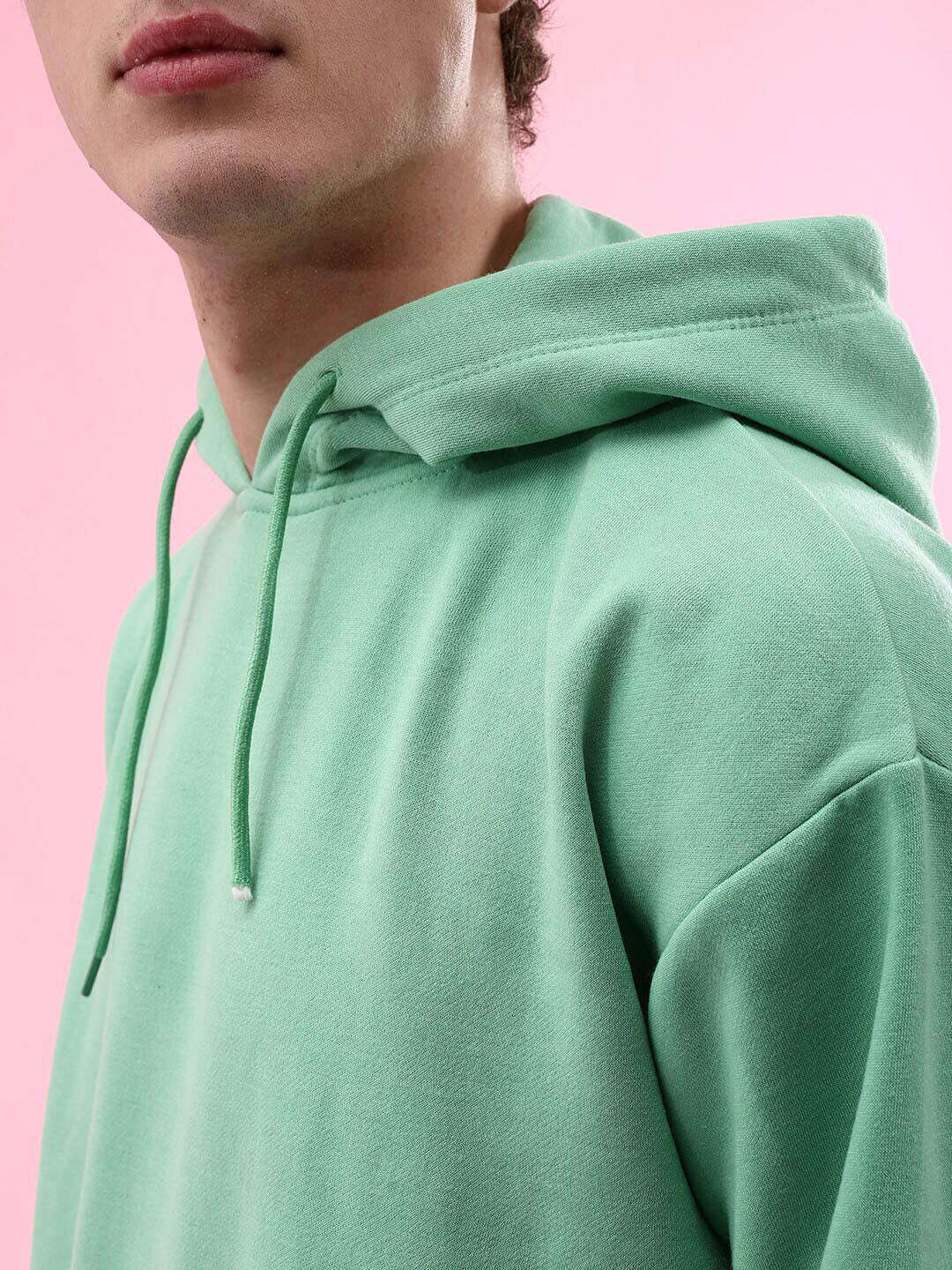 Shop Men's Solid Oversized Sweatshirt Online.