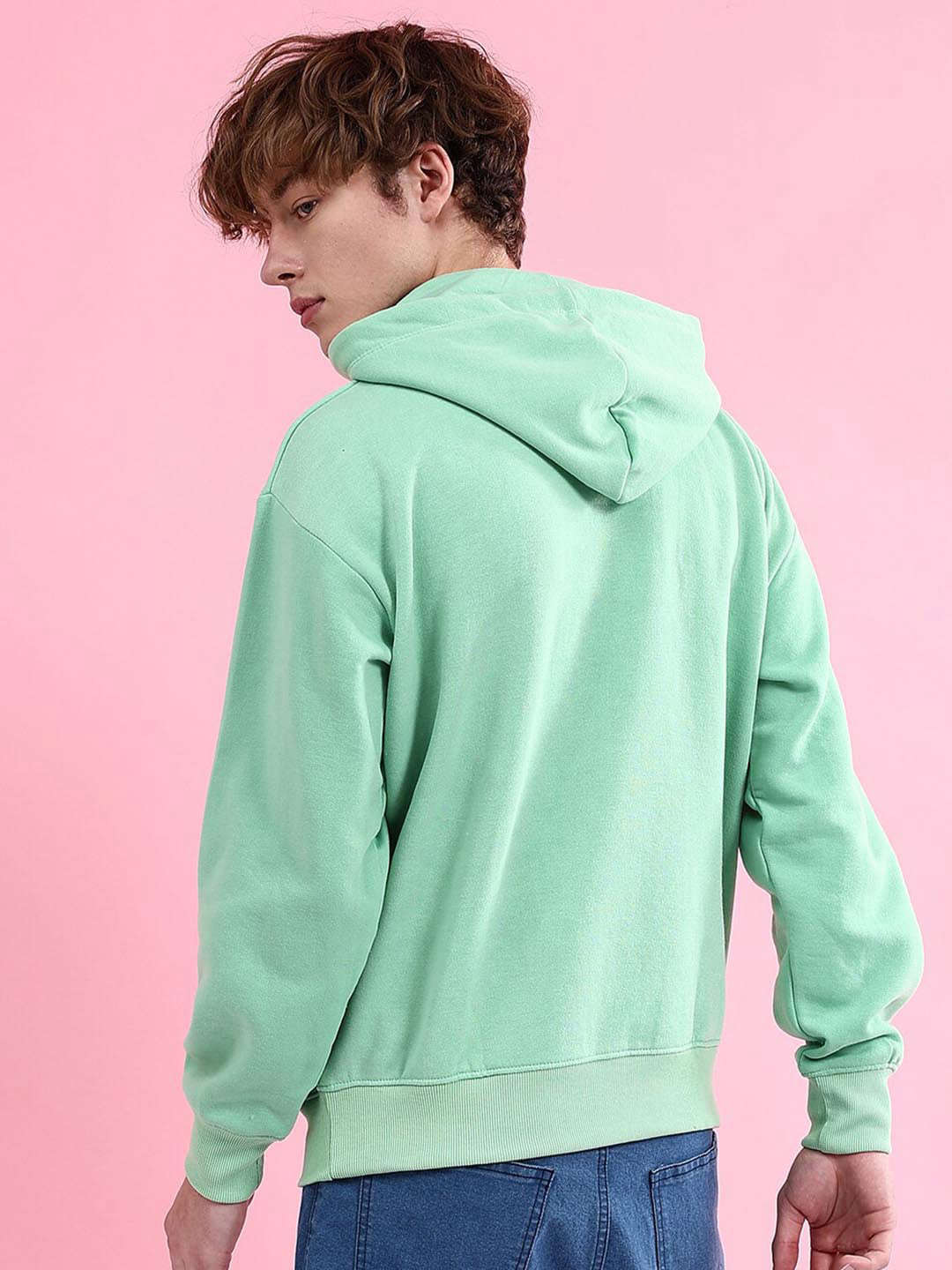 Shop Men's Solid Oversized Sweatshirt Online.