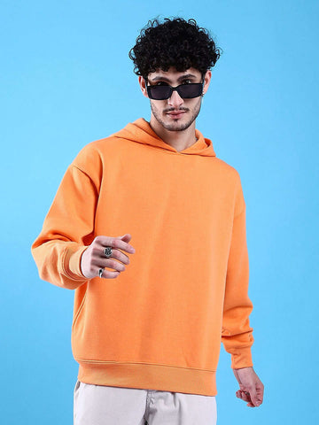 Shop Men's Solid Oversized Sweatshirt Online.