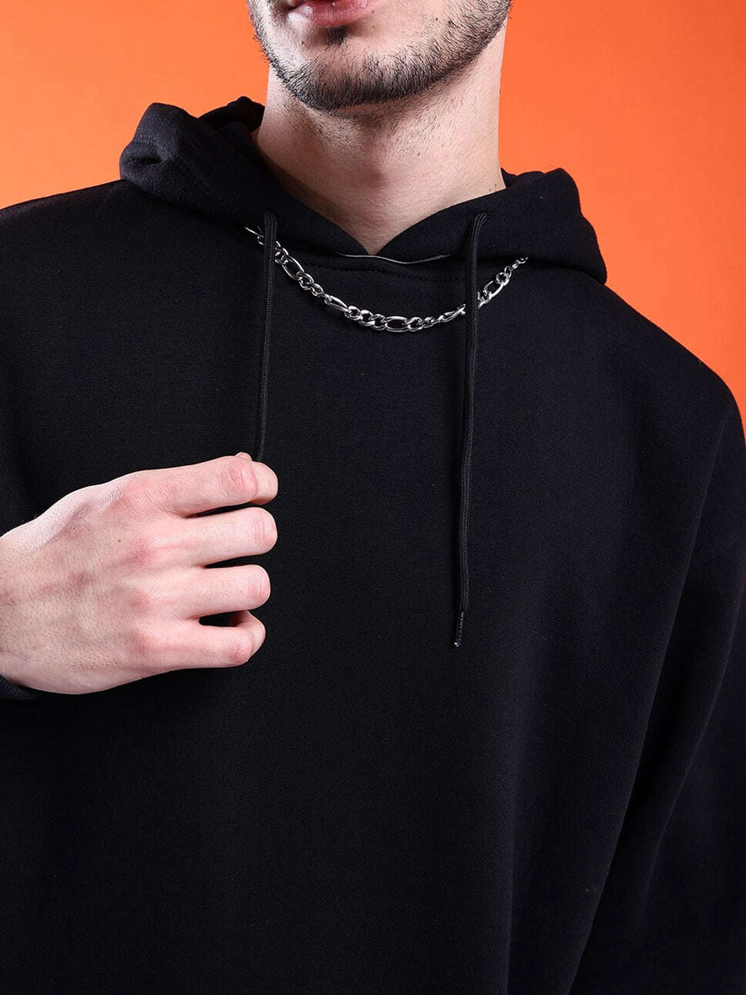 Shop Men's Solid Oversized Sweatshirt Online.