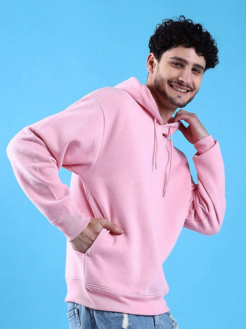 Shop Men's Solid Oversized Sweatshirt Online.