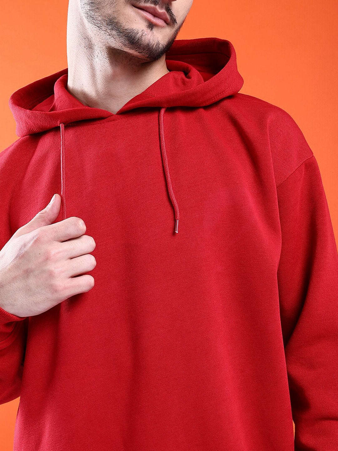 Shop Men's Solid Oversized Sweatshirt Online.