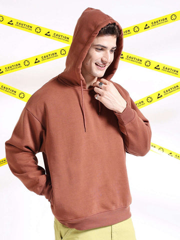 Shop Men's Solid Oversized Sweatshirt Online.