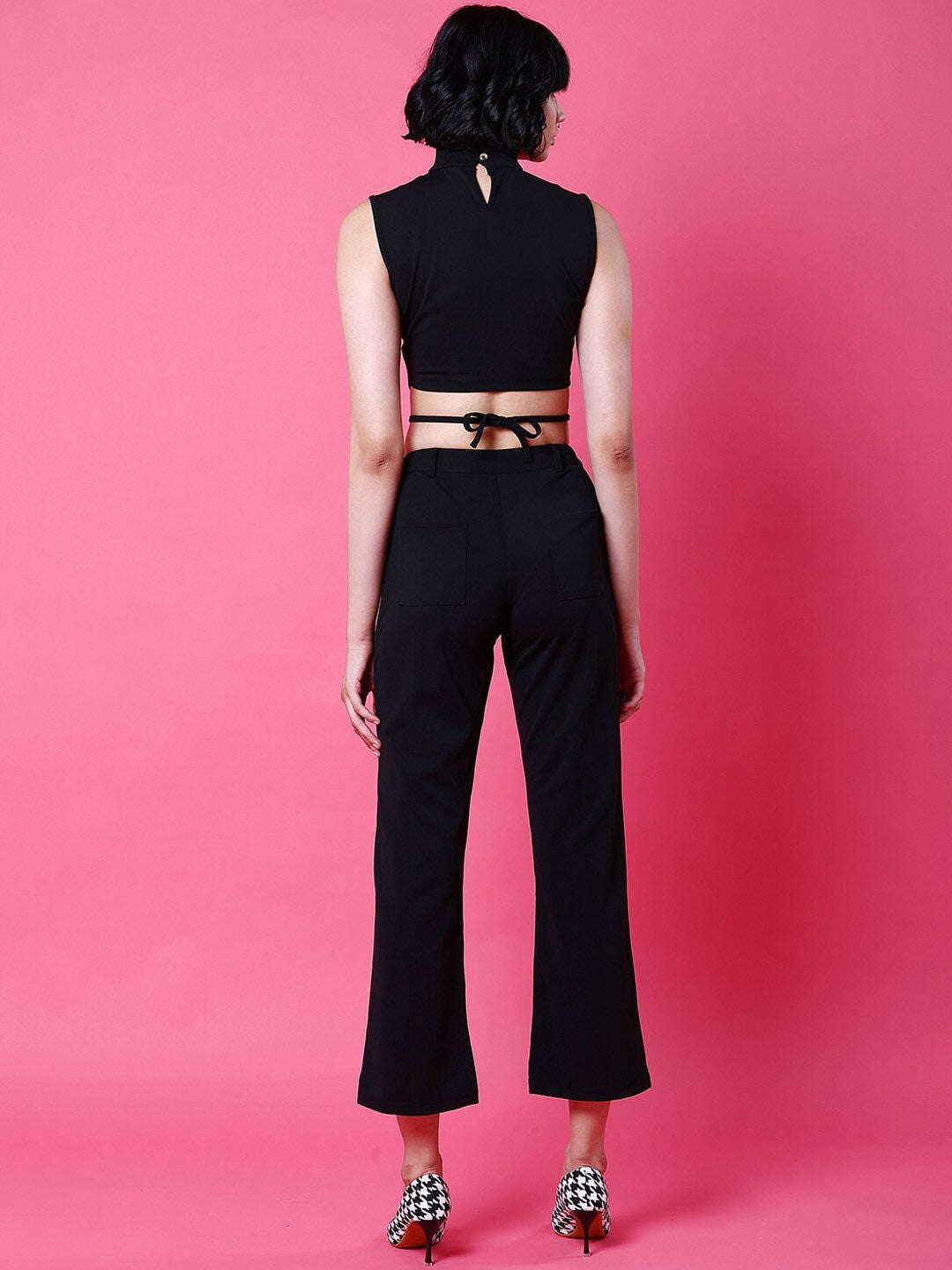 Shop Women Tie Up Co-Ord Set Online.