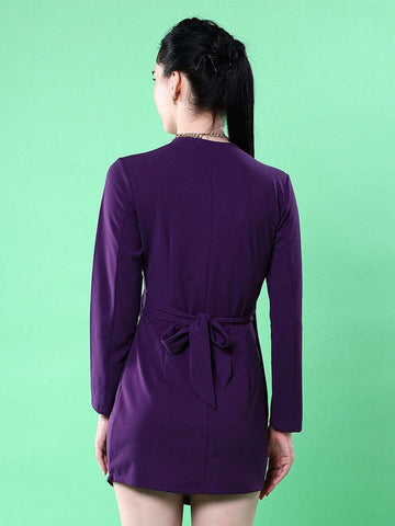 Shop Women Fitted Wrap Dress Online.