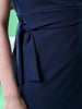 Shop Women Fitted One Shoulder Wrap Dress Online.