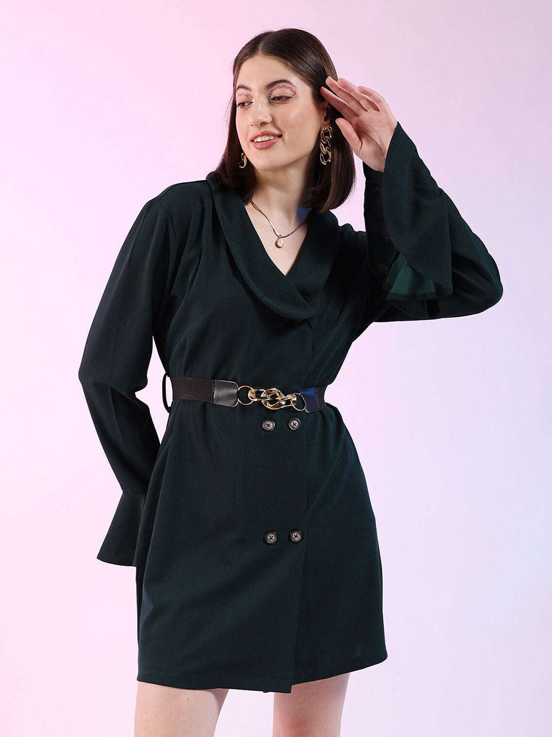 Shop Women A-Line Blazer Dress Online.