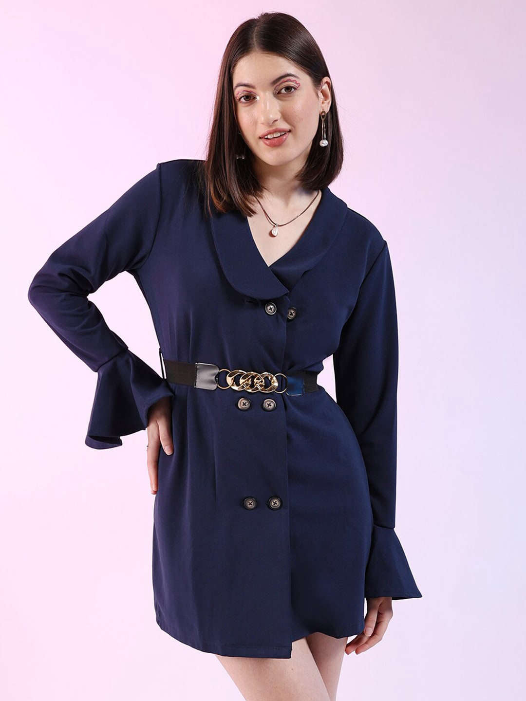 Shop Women A-Line Blazer Dress Online.