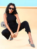 Shop Women One Shoulder Tie Up Jumpsuit Online.