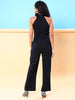 Shop Women One Shoulder Tie Up Jumpsuit Online.