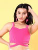 Shop Women Sleeveless Sweetheart Neck Crop Top Online.