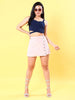 Shop Women Sleeveless Sweetheart Neck Crop Top Online.