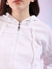 Shop Women Corduroy Hooded Jacket Online.