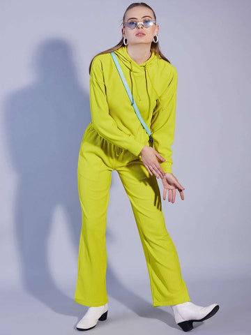 Shop Women Solid Co-Ords Set Online.