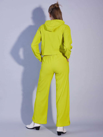 Shop Women Solid Co-Ords Set Online.