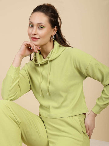 Shop Women Solid Co-Ords Set Online.