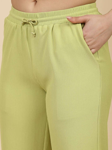 Shop Women Solid Co-Ords Set Online.