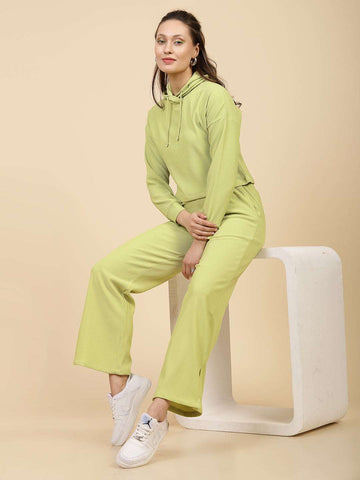 Shop Women Solid Co-Ords Set Online.