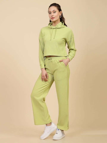Shop Women Solid Co-Ords Set Online.