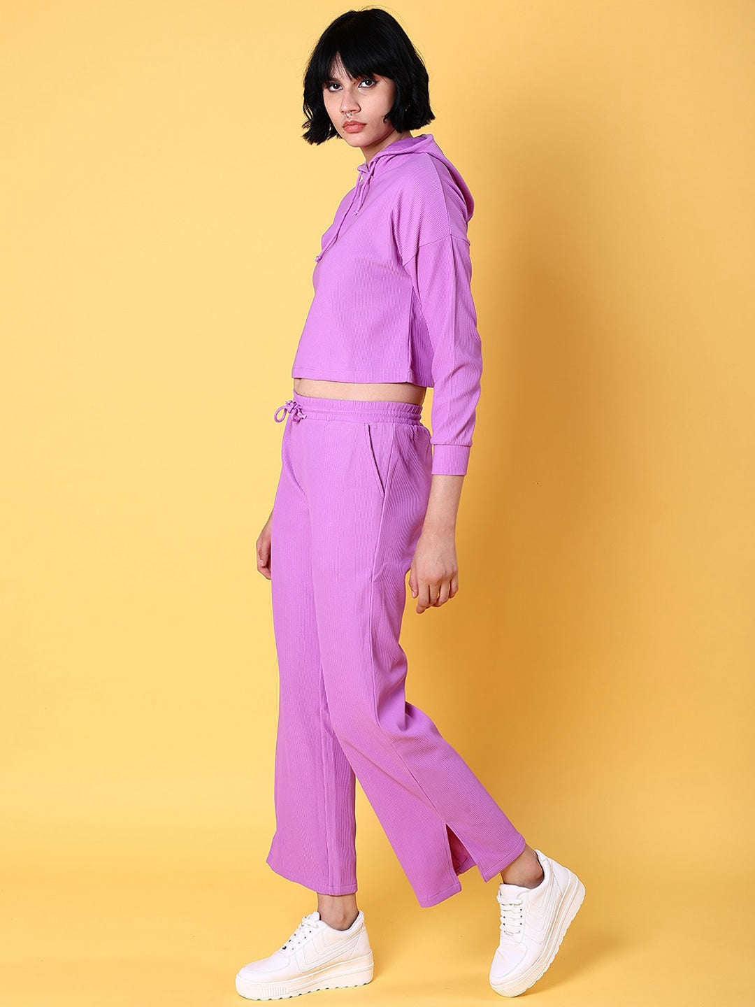 Shop Women Corduroy Co-Ord Set Online.