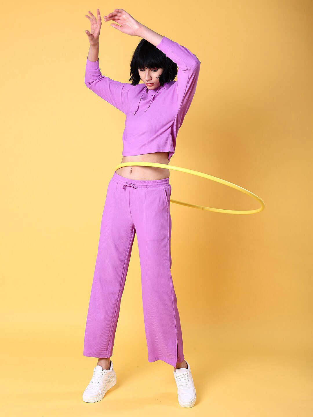 Shop Women Corduroy Co-Ord Set Online.