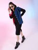 Shop Women Boxy Corduroy Colorblock Shirt Online.