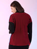 Shop Women Boxy Corduroy Colorblock Shirt Online.
