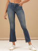 Shop Women Rag Wash Tinted Bootcut Denim Jeans Online.
