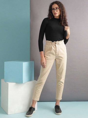 Shop Women Mom Fit Jeans Online.