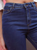 Shop Women Dark Wash Skinny Fit Denim Jeans Online.