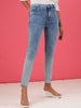 Shop Women Rag Wash Skinny Fit Denim Jeans Online.