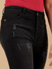 Shop Women Distressed Slim Fit Jeans Online.