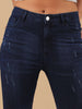 Shop Women Distressed Slim Fit Jeans Online.