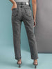 Shop Women Rag Wash Straight Fit Denim Online.
