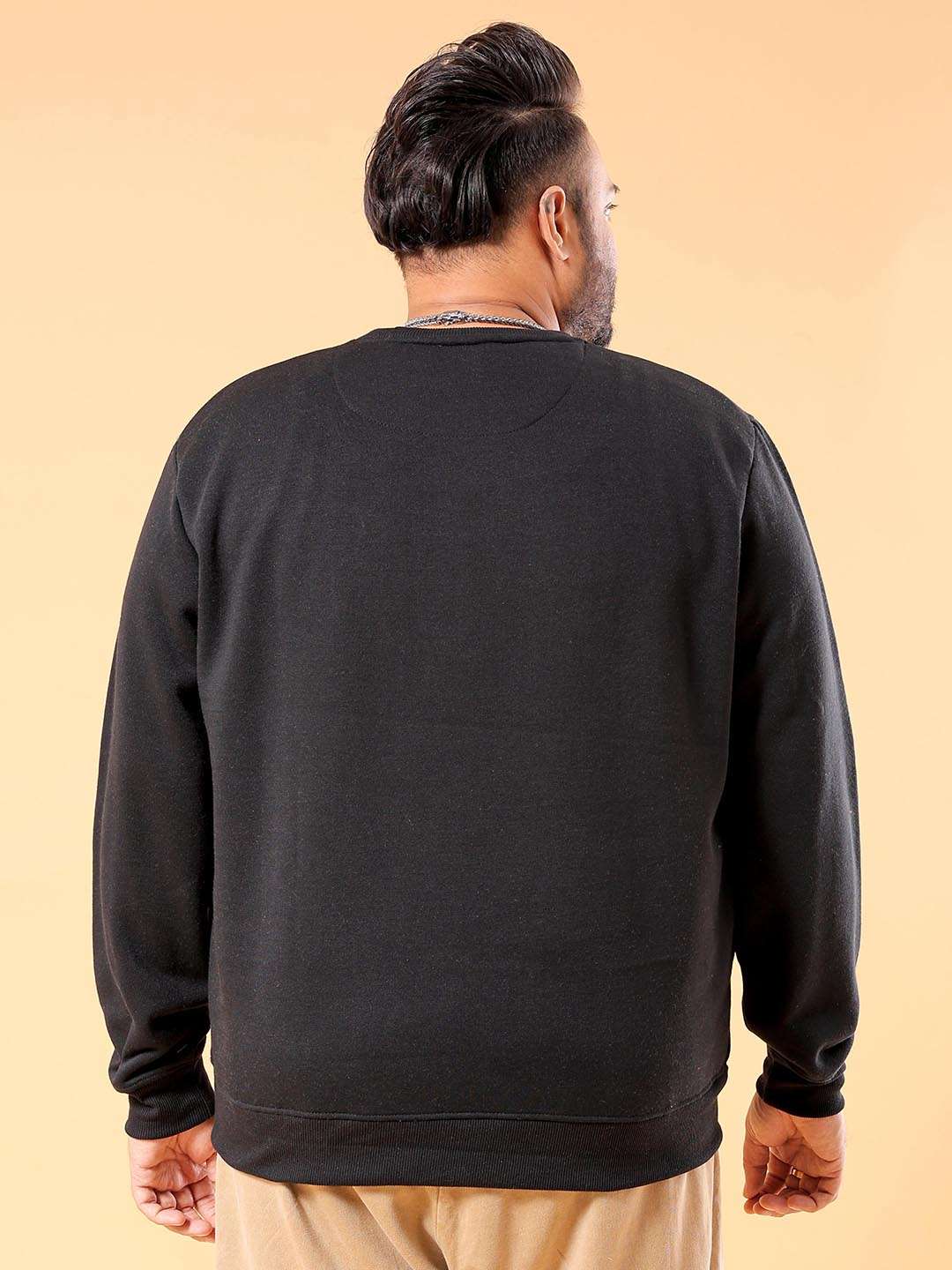 Shop Men's Solid Plus Size Sweatshirt Online.