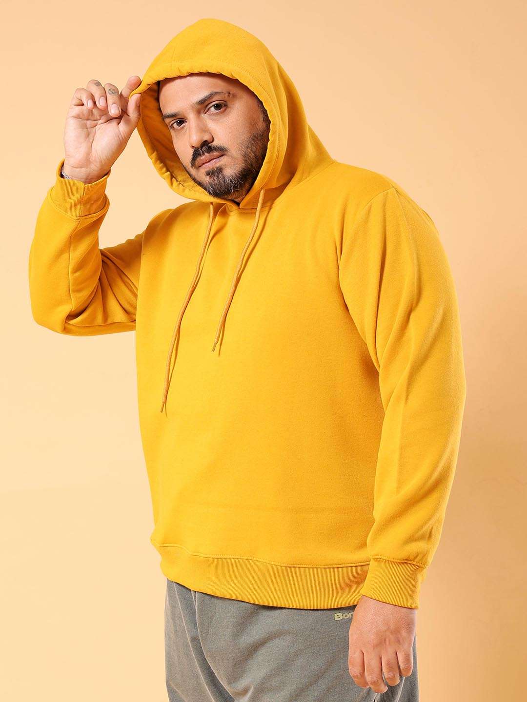 Shop Men's Solid Plus Size Sweatshirt Online.