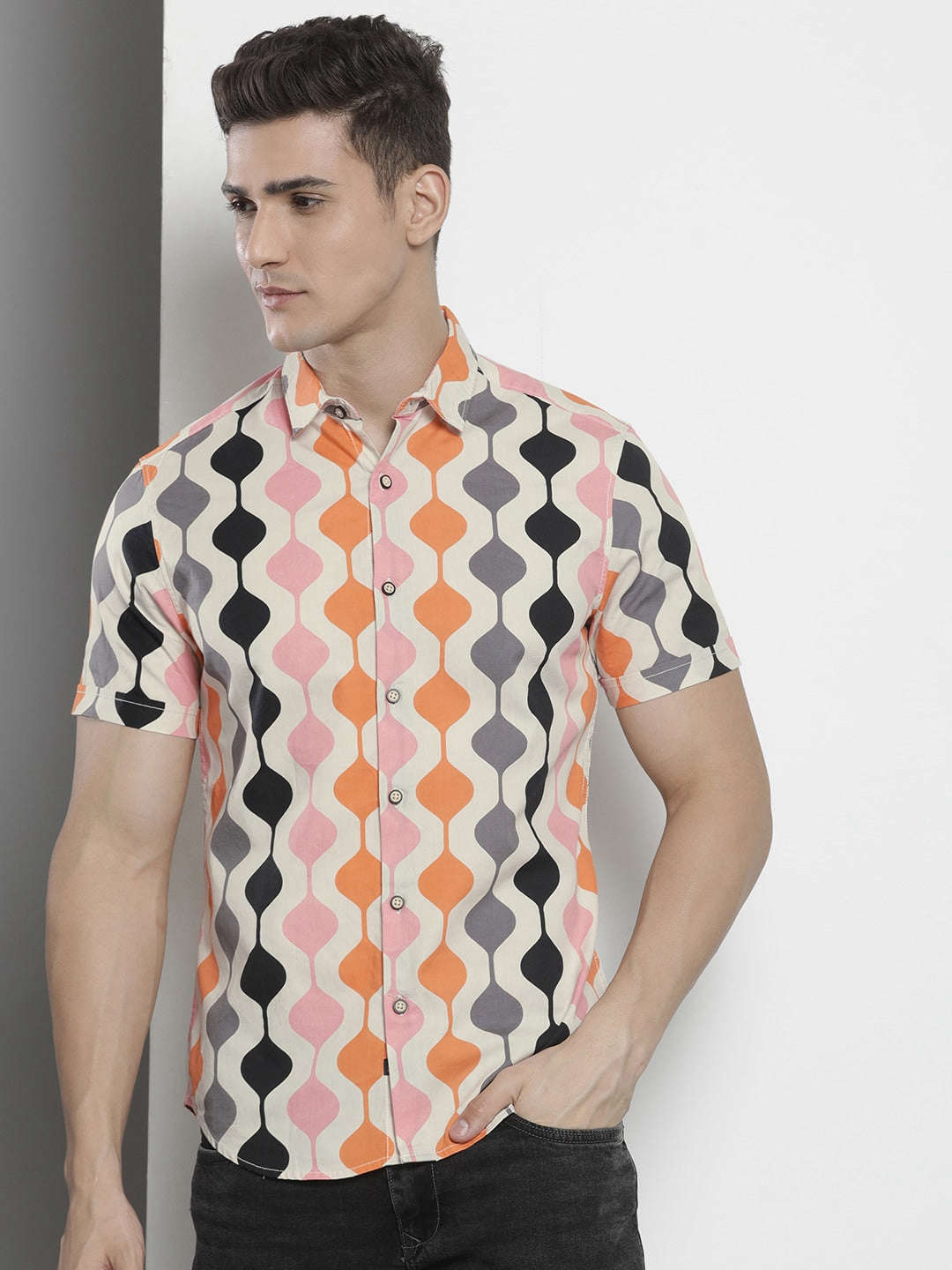 Shop Men Printed Shirt Online.