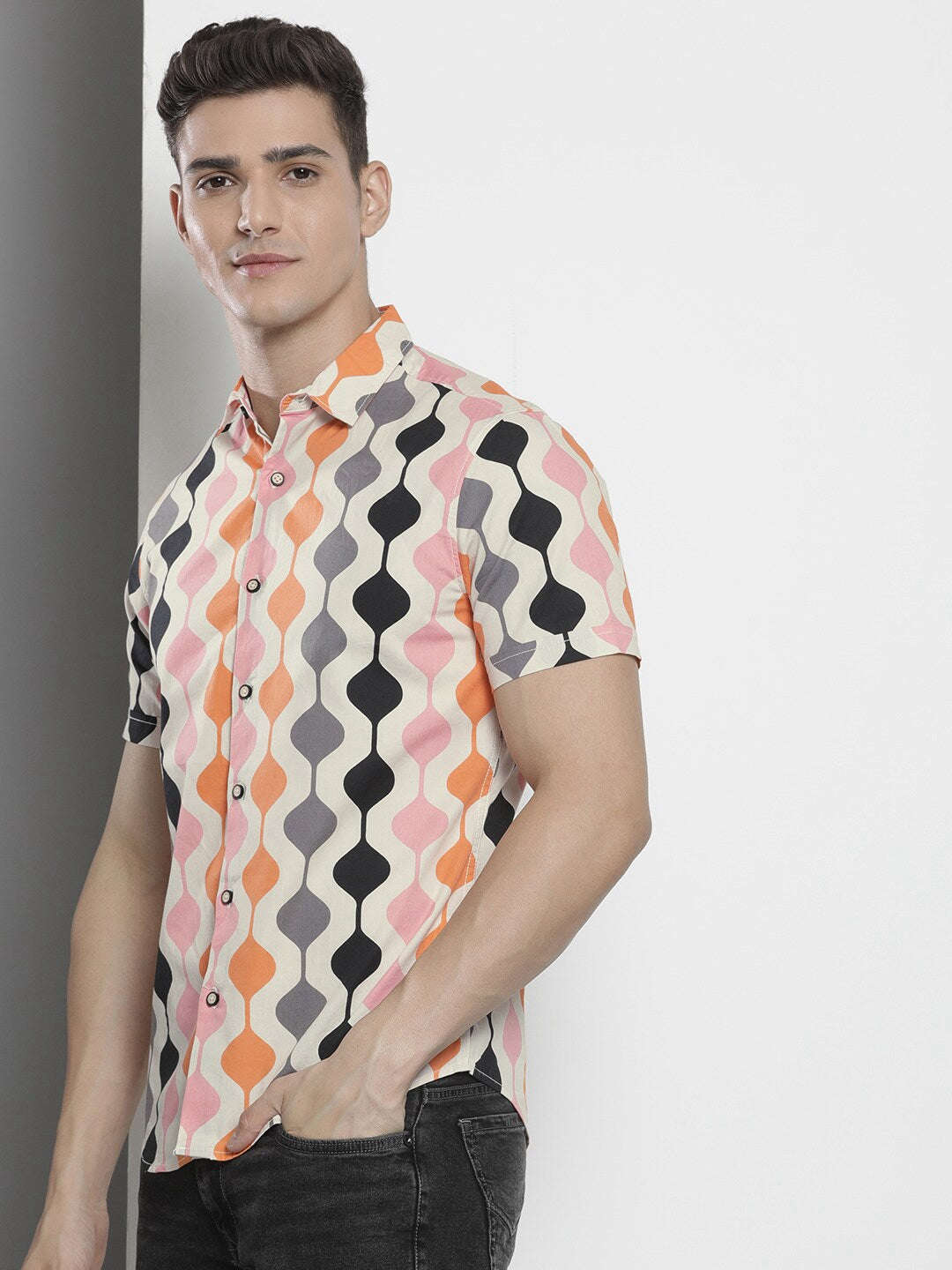 Shop Men Printed Shirt Online.