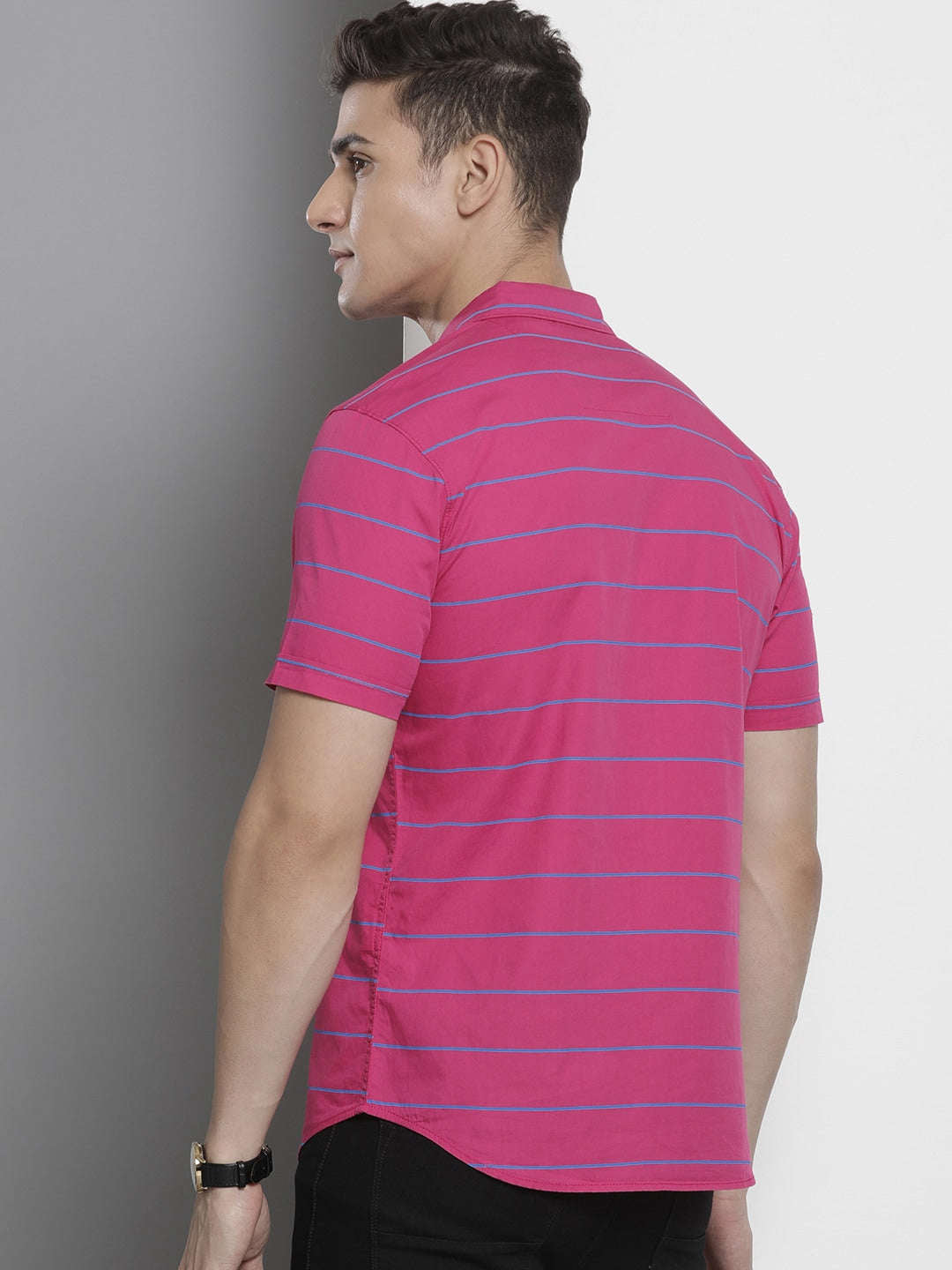 Shop Men Striped Shirt Online.