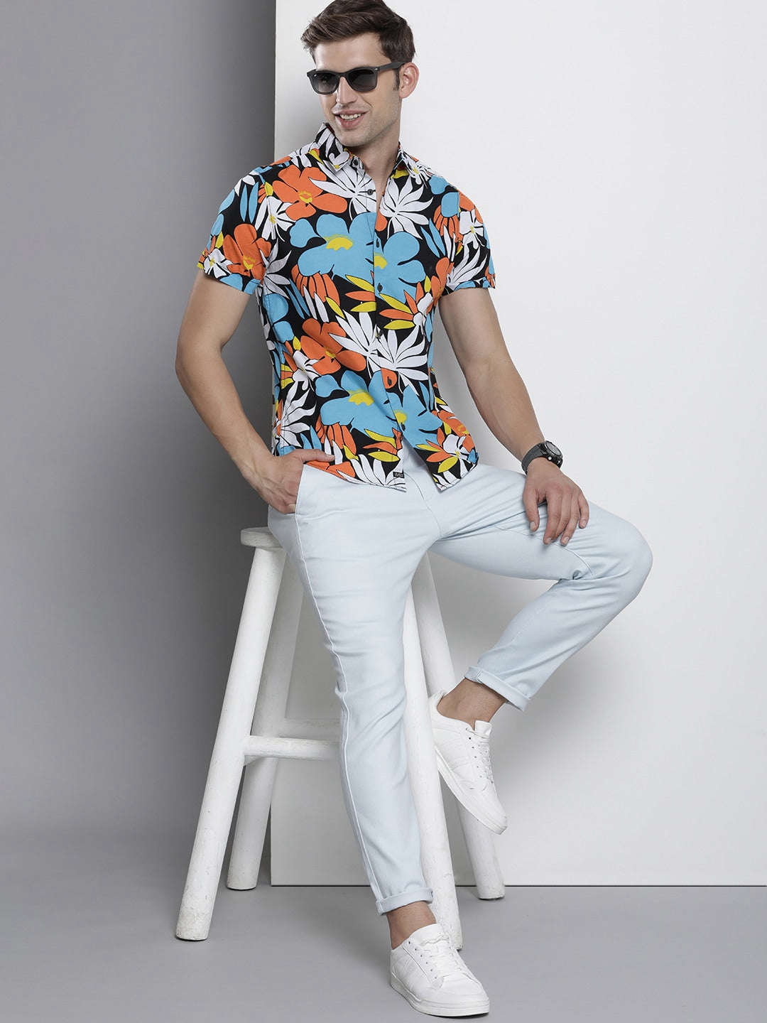 Shop Men Printed Shirt Online.