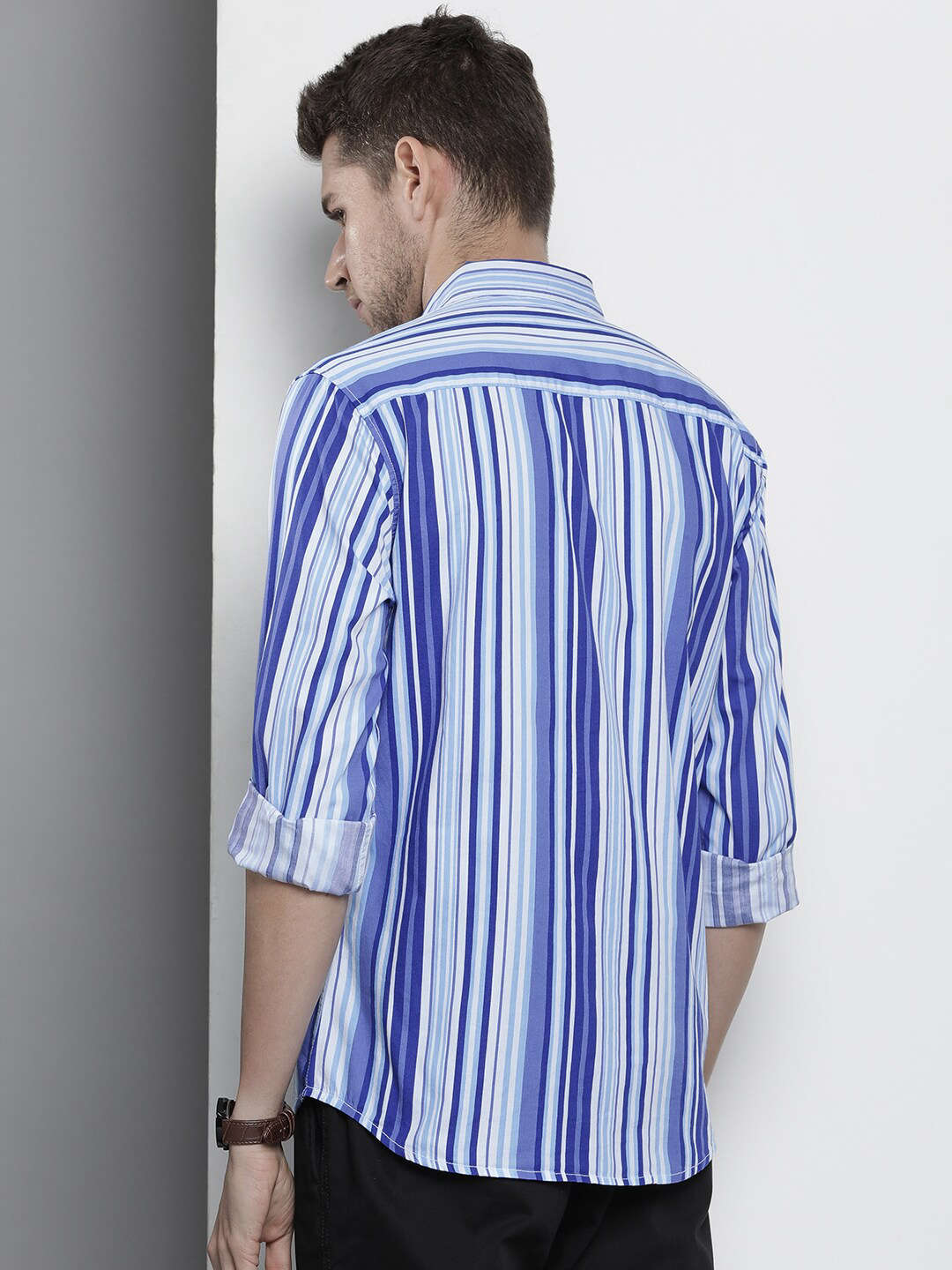 Shop Men Striped Shirt Online.