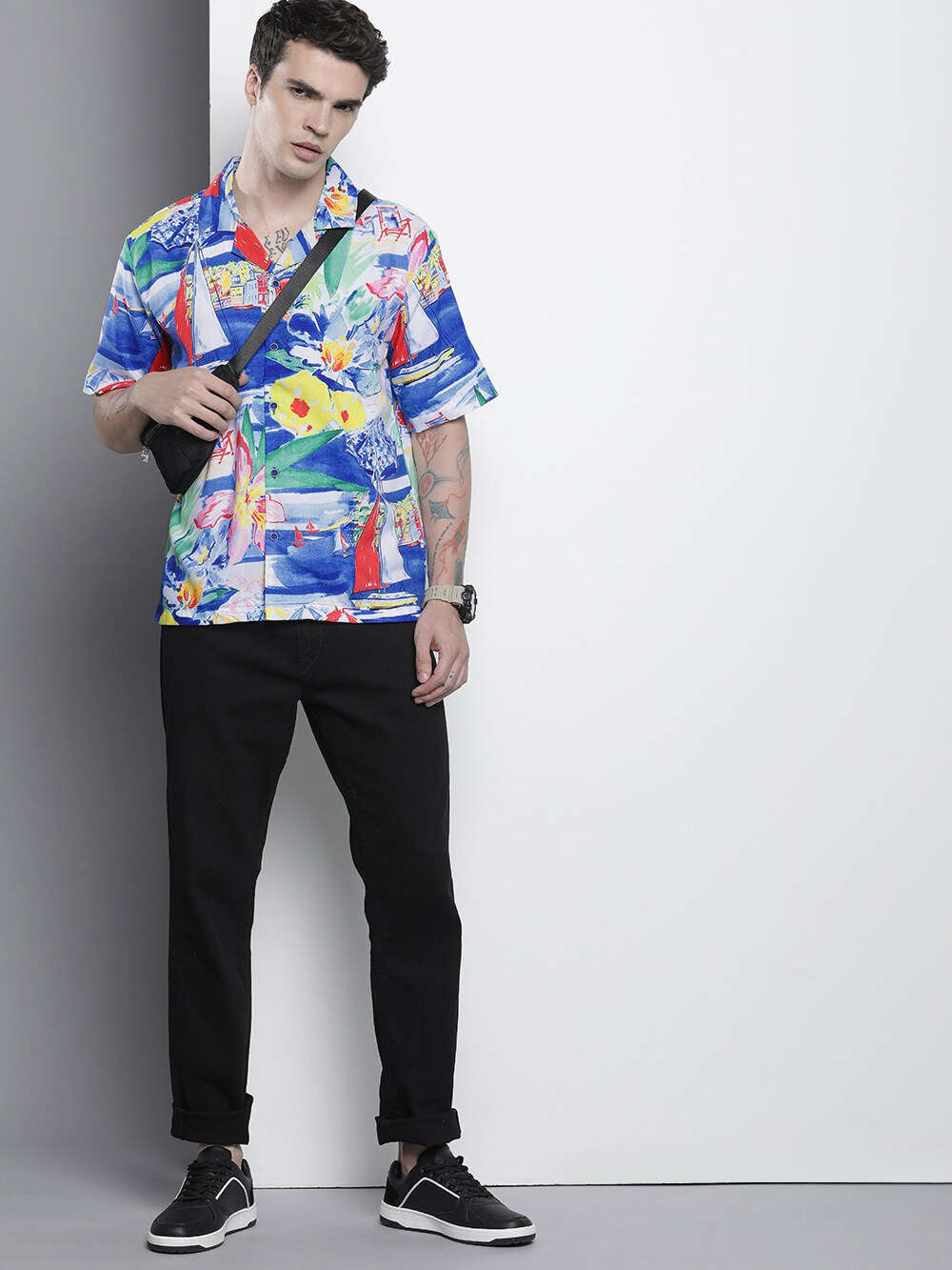 Shop Men Printed Shirt Online.