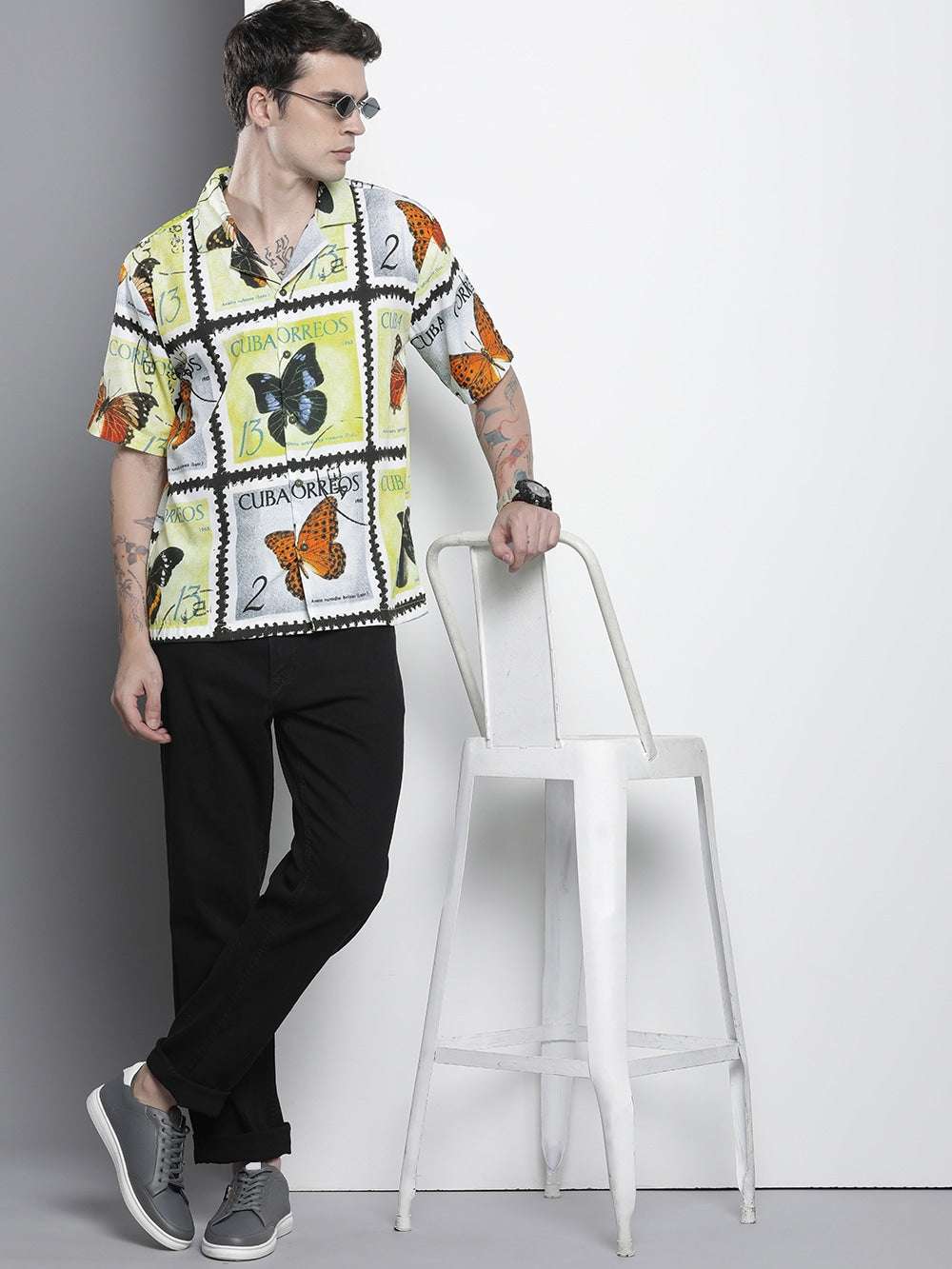 Shop Men Printed Shirt Online.