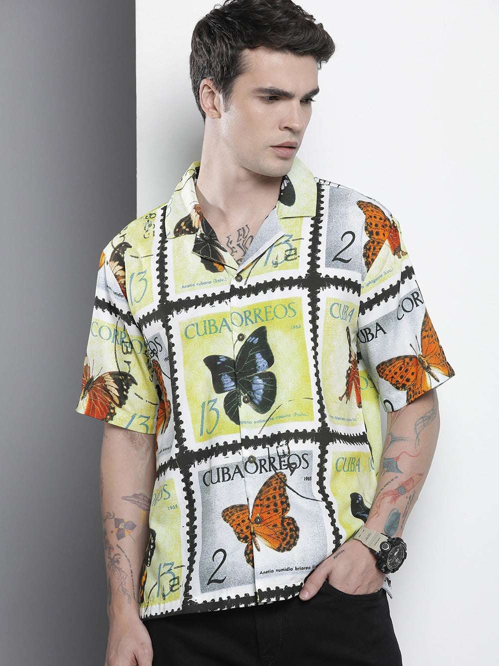 Shop Men Printed Shirt Online.