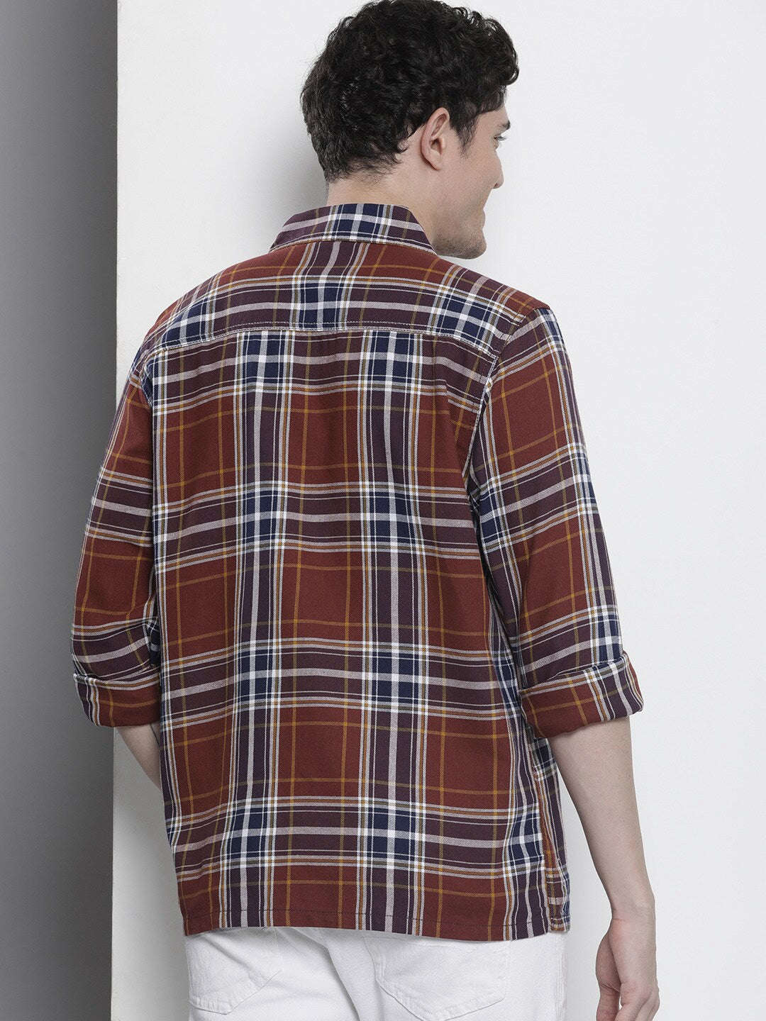 Shop Men Check Shirt Online.