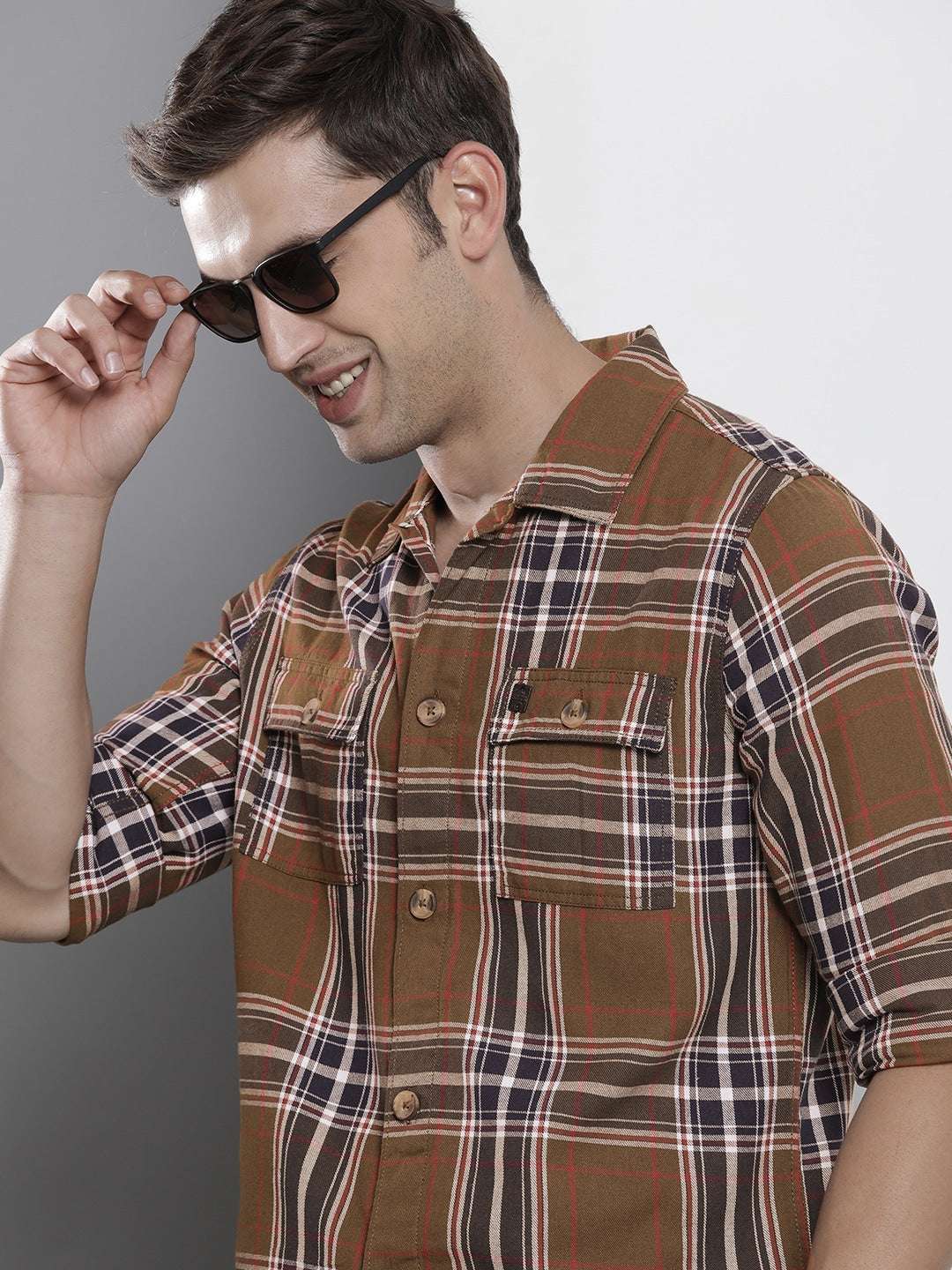 Shop Men Check Shirt Online.